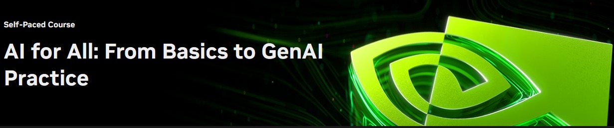NVIDIA AI for All Certificate